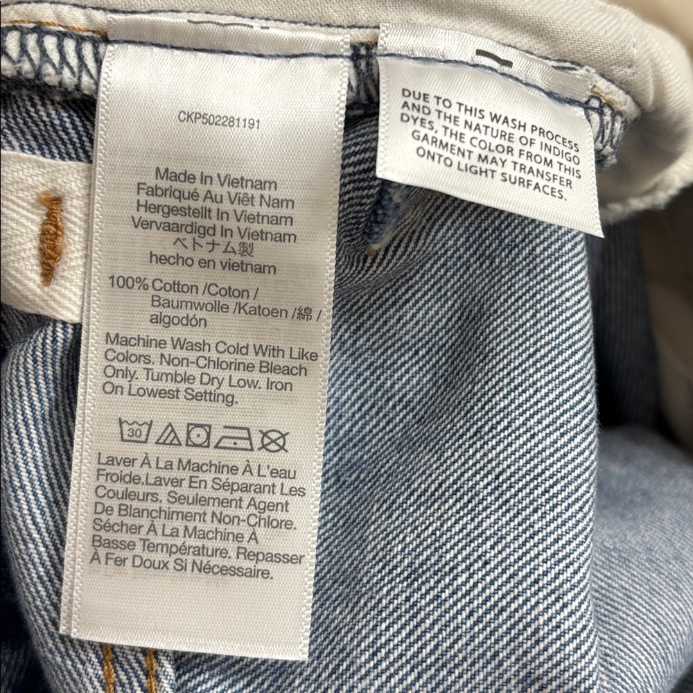 NWT Madewell The Balloon Jean Distressed Barrel Leg Size 26 - Picture 15 of 16